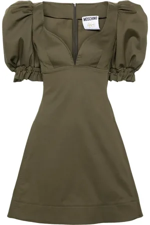 Moschino Vestido corto con manga farol