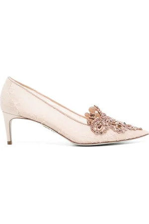 RENE CAOVILLA Zapatillas Veneziana con tacón de 60mm