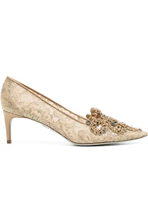RENE CAOVILLA Zapatillas Veneziana con tacón de 60mm