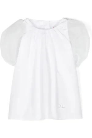 Elisabetta Franchi Vestido con mangas farol
