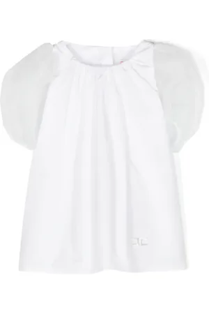 Elisabetta Franchi Vestido con mangas farol
