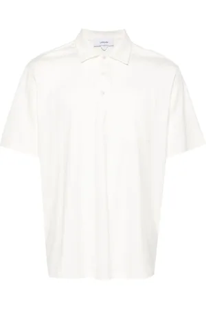 LARDINI Playera tipo polo con bolsillo de parche