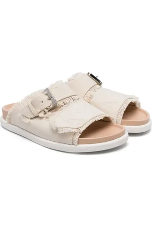 Nº21 Sandalias con ribete deshilachado