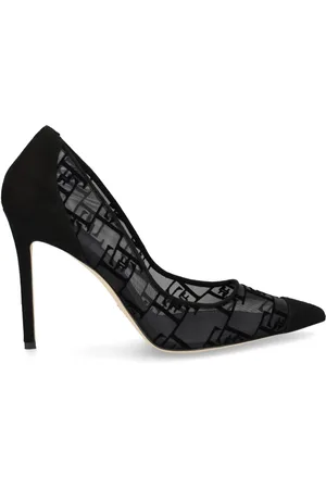 Elisabetta Franchi Zapatillas de tul con tacón de 105mm