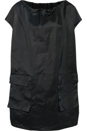 Maison Margiela Drawstring-neck cargo minidress