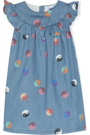 Molo Vestido con capas escalonadas