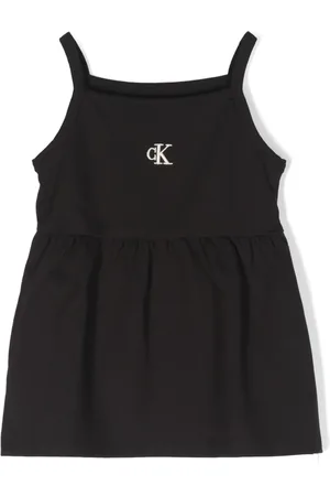 Calvin Klein Vestido con logo bordado