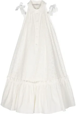 PHILOSOPHY DI LORENZO SERAFINI Vestido acampanado con perforaciones