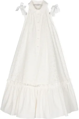 PHILOSOPHY DI LORENZO SERAFINI Vestido acampanado con perforaciones