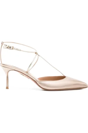 Aquazzura Zapatillas Roman Romance con tacón de 65mm