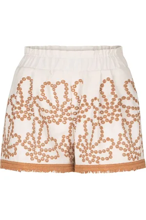 Silvia Tcherassi Shorts Giorgio con estampado gráfico