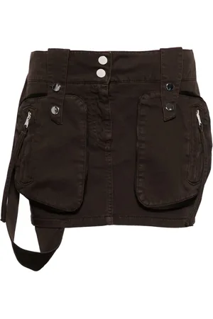 BLUMARINE Falda mini con bolsillos cargo