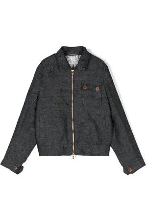 Brunello Cucinelli Chamarra con cuello