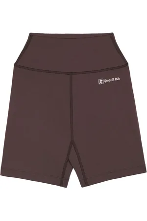 Sporty & Rich Shorts con logo estampado