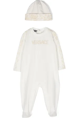 VERSACE Set de mameluco con estampado Barocco