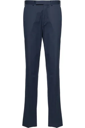 Ermenegildo Zegna Pantalones chinos rectos con tiro medio