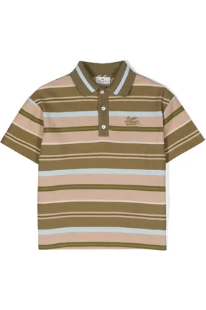 Etro Playera tipo polo con motivo Pegaso