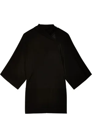 Rick Owens Playera asimétrica manga corta