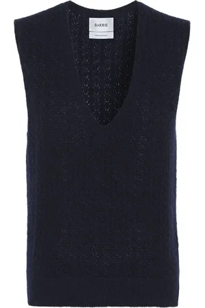 Barrie Top de cachemira con cuello en V
