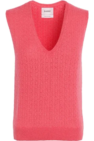Barrie Top de cachemira con cuello en V