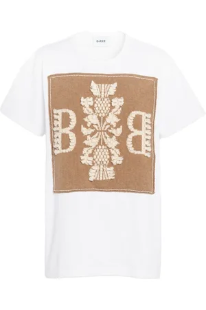 Barrie Playera con logo en intarsia