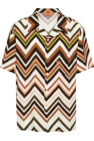 Missoni Camisa con motivo en zigzag