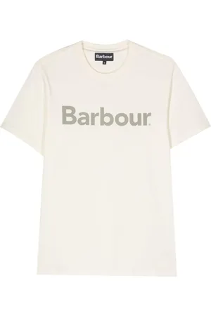 Barbour Playera con logo estampado