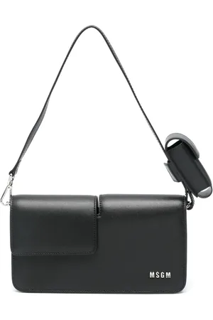 Msgm Bolsa de hombro con letras del logo