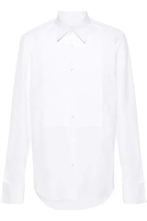 Lanvin Camisa con pechera plisada