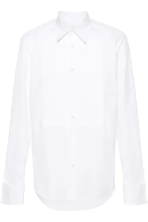 Lanvin Camisa con pechera plisada