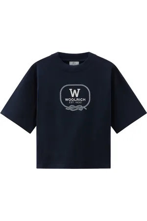 Woolrich Playera con logo estampado