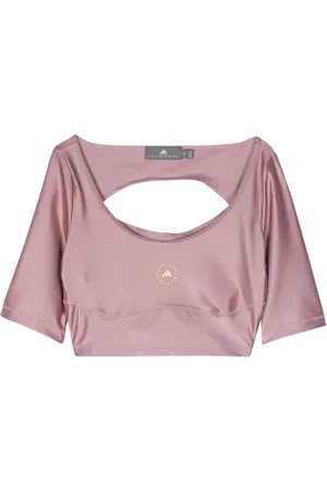 adidas Playera corta con aplique del logo