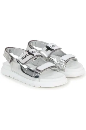 Karl Lagerfeld Sandalias con logo estampado