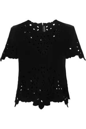 ERMANNO SCERVINO Blusa con bordado inglés