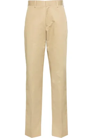 LARDINI Pantalones chinos con tiro medio