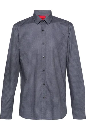 HUGO BOSS Camisa con estampado geométrico