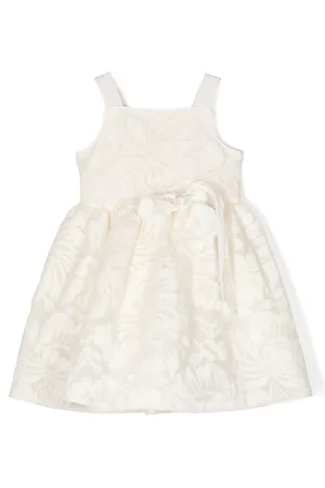 Mimisol Vestido con aplique floral