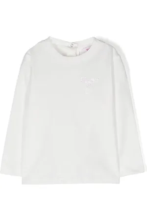 PUCCI Junior Playera con logo estampado