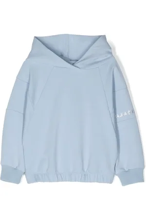 MONNALISA Hoodie con detalles de cristal
