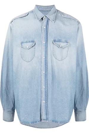 Bally Camisa de mezclilla manga larga
