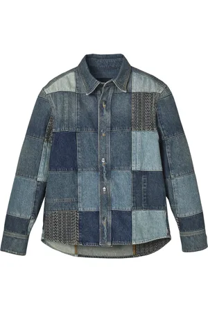 Marc Jacobs Camisa de mezclilla con diseño patchwork