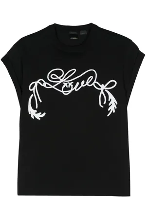 Pinko Top con motivo Love Birds