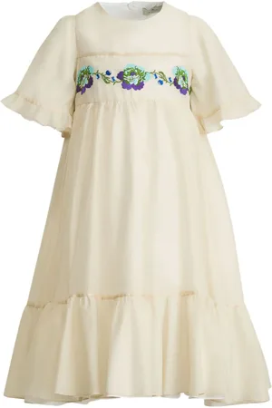 Etro Vestido con bordado floral