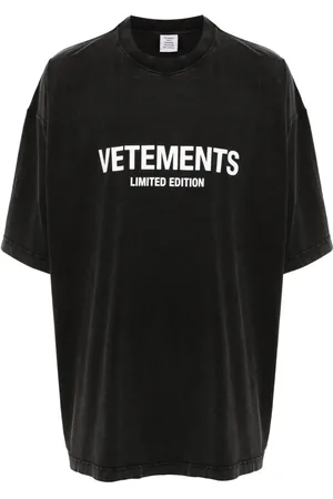 Vetements Playera con logo estampado