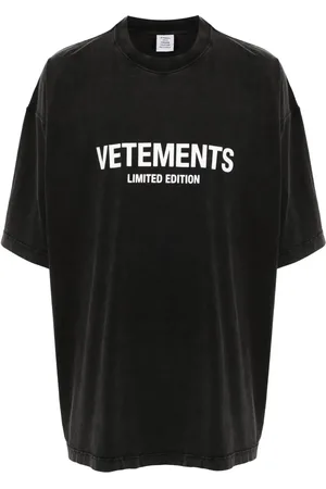 Vetements Playera con logo estampado