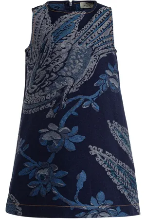 Etro Vestido de mezclilla en jacquard