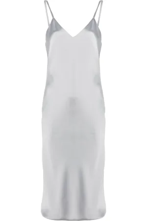 Norma Kamali Slip dress con corte al bies