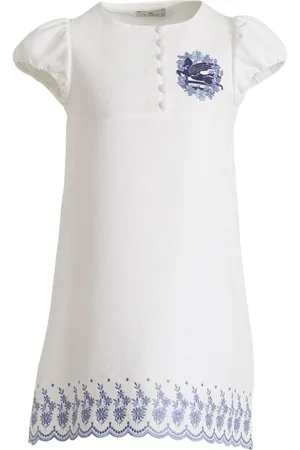 Etro Vestido con bordado Pegaso