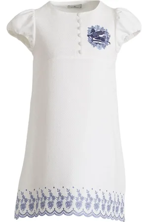 Etro Vestido con bordado Pegaso
