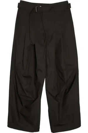 FFFPOSTALSERVICE Pantalones anchos con cinturón